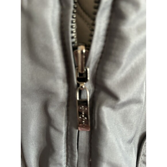 Sean John Jacket Men’s XL Gray/ Light Gray Bomber Reversible Qui…Vintage - Picture 4 of 12